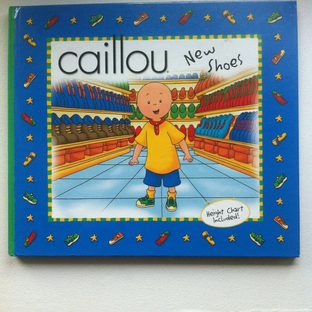 Caillou new shoes + Caillou Watches Rosie x 2